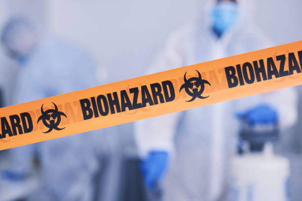 Professional Blood Cleanup technician working in Orondo, WA